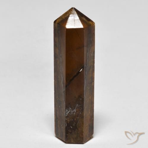 Olho de Tigre Marrom Quente Natural 24.00ct, Chique, Opaco