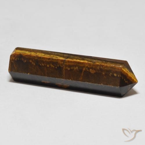 Olho de Tigre Marrom Quente Natural 24.00ct, Chique, Opaco