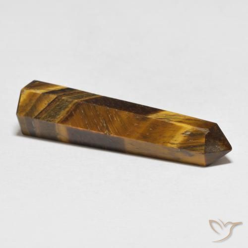 Olho de Tigre Marrom Quente Natural 19.07ct, Chique, Opaco