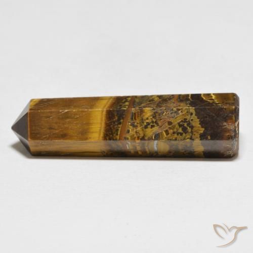 31.74ct Natural Medium Light-Brown Olho de Tigre, Chique, Opaco