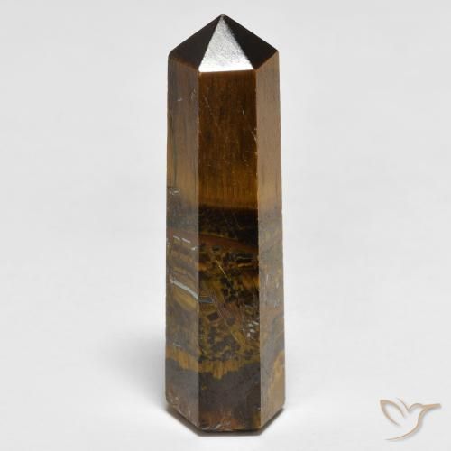 Olho de Tigre Medium Light-Brown Natural 31.74ct, Chique, Opaco