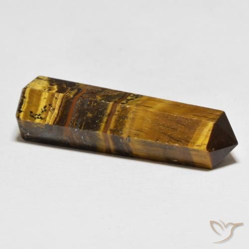 Olho de Tigre Medium Light-Brown Natural 31.74ct, Chique, Opaco