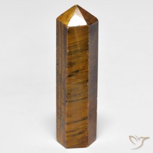 33.78ct Natural Marrom-amarelado Olho de Tigre, Chique, Opaco
