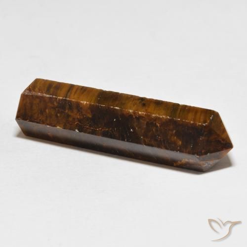 Olho de Tigre Marrom-amarelado Natural 33.78ct, Chique, Opaco