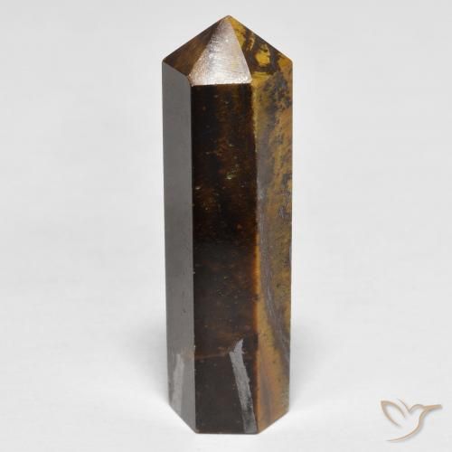 Olho de Tigre Medium Light-Brown Natural 30.74ct, Chique, Opaco
