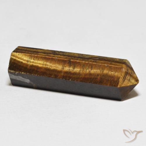 Olho de Tigre Medium Light-Brown Natural 30.74ct, Chique, Opaco