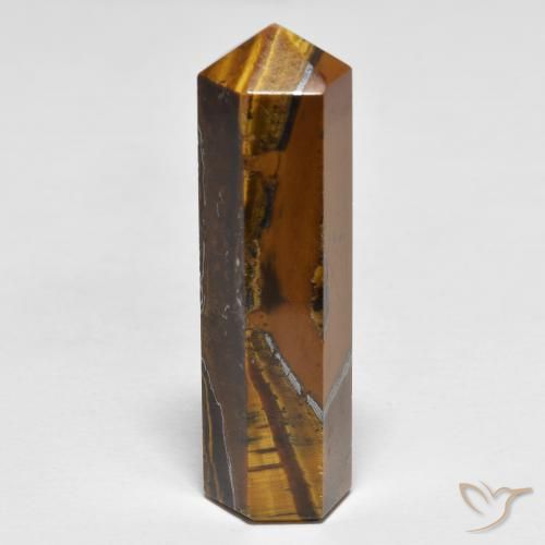35.24ct Natural Medium Light-Brown Olho de Tigre, Chique, Opaco