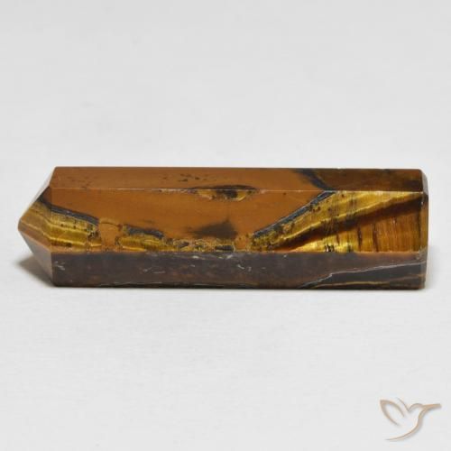 Olho de Tigre Medium Light-Brown Natural 35.24ct, Chique, Opaco