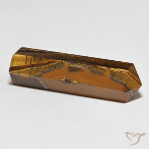 Olho de Tigre Medium Light-Brown Natural 35.24ct, Chique, Opaco