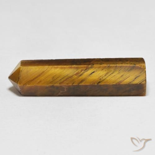 Olho de Tigre Medium Light-Brown Natural 32.34ct, Chique, Opaco