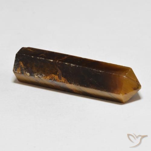 Olho de Tigre Medium Light-Brown Natural 32.34ct, Chique, Opaco