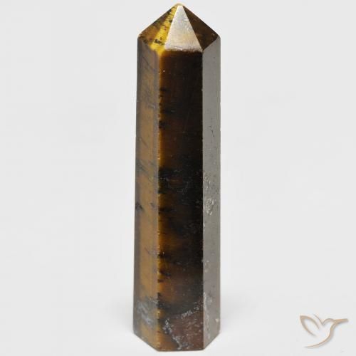 Olho de Tigre Marrom dourado Natural 19.26ct, Chique, Opaco