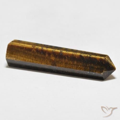 Olho de Tigre Marrom dourado Natural 19.26ct, Chique, Opaco