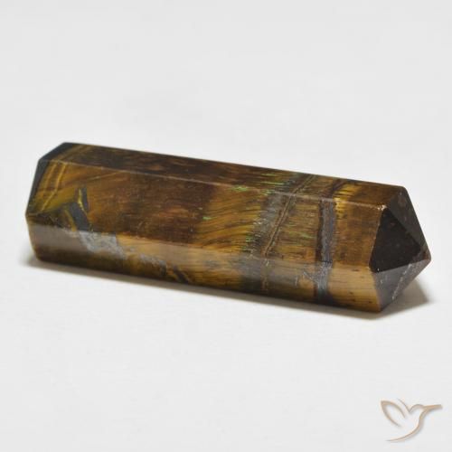 Olho de Tigre Marrom Quente Natural 43.83ct, Chique, Opaco