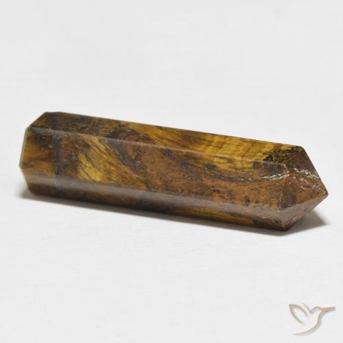 Olho de Tigre Marrom-amarelado Natural 17.80ct, Chique, Opaco