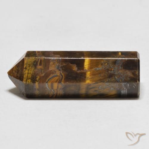 Olho de Tigre Marrom Quente Natural 18.91ct, Chique, Opaco