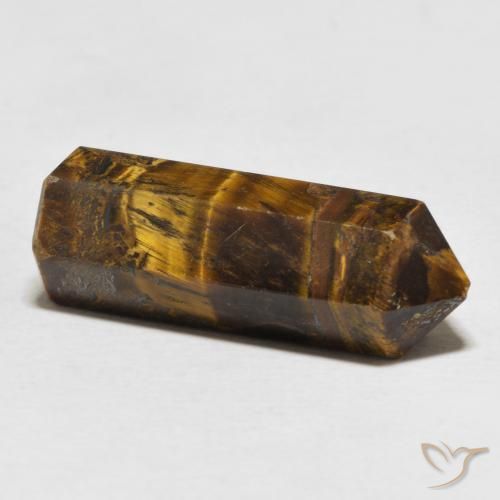 Olho de Tigre Marrom Quente Natural 18.91ct, Chique, Opaco