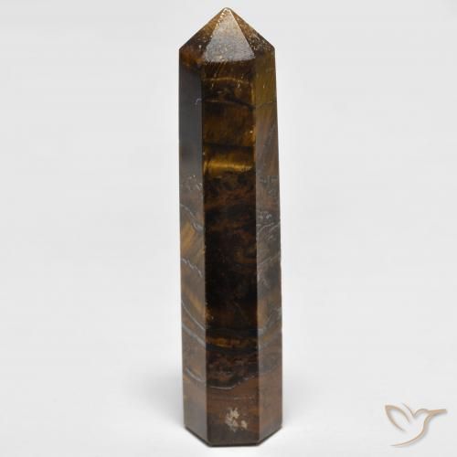 Olho de Tigre Marrom-amarelado Natural 29.75ct, Chique, Opaco