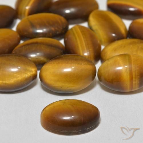Olho de Tigre Marrom Quente Natural 3.79ct, oval, Opaco