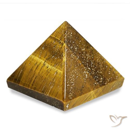 Olho de Tigre Marrom dourado Natural 76.33ct, Quadrado, Opaco