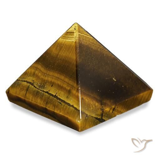 Olho de Tigre Marrom dourado Natural 80.21ct, Quadrado, Opaco
