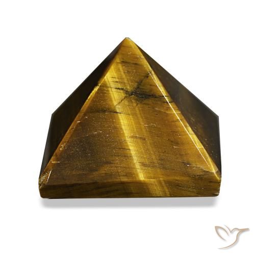 72.39ct Marrom-amarelado Olho de Tigre Pedras Preciosas, Quadrado, Opaco
