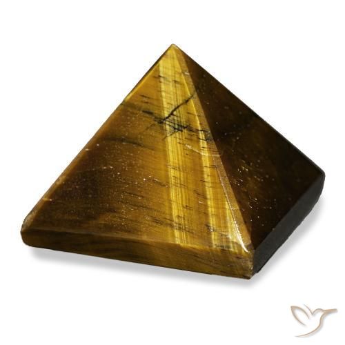 Olho de Tigre Marrom-amarelado Natural 72.39ct, Quadrado, Opaco