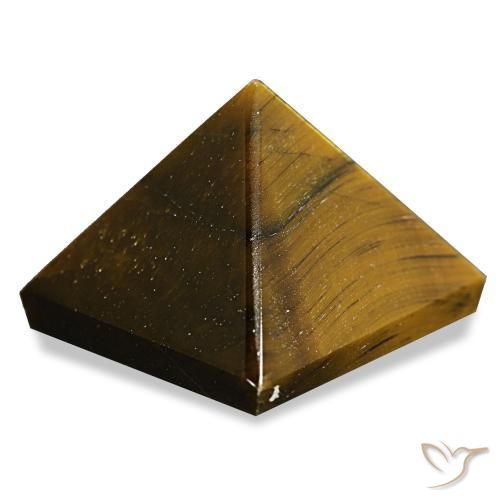 Olho de Tigre Marrom-amarelado Natural 72.39ct, Quadrado, Opaco