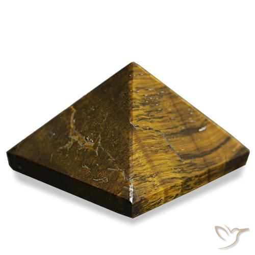 Olho de Tigre Gingerbread Marrom Natural 71.50ct, Quadrado, Opaco