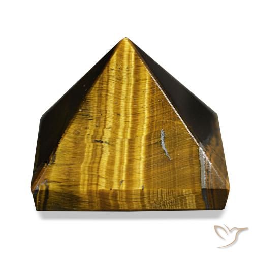 Olho de Tigre Marrom-amarelado Natural 104.74ct, Quadrado, Opaco