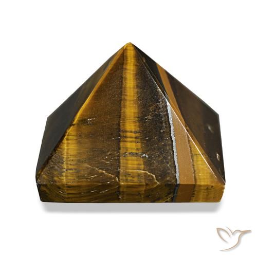 Olho de Tigre Marrom Quente Natural 81.38ct, Quadrado, Opaco