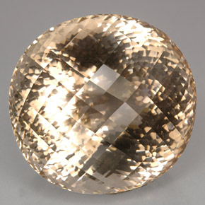 Topázio amarelo natural 362,81ct, corte oval, IF