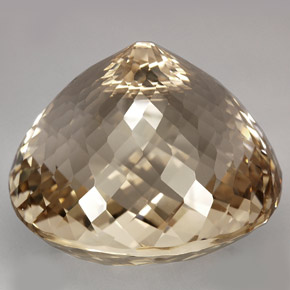 Topázio amarelo natural 362,81ct, corte oval, IF