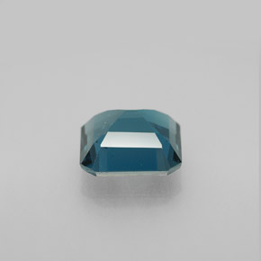 Topázio azul natural 2,71ct, corte esmeralda, VVS-VS