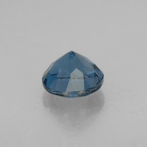 Topázio azul natural 2,70ct, corte redondo, VVS-VS