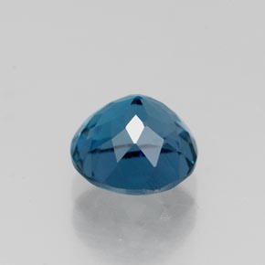Topázio azul natural 1,91ct, corte redondo, VS