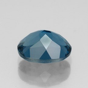 Topázio azul natural 2,61ct, corte oval, VVS-VS