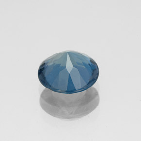 Topázio azul natural 1,88ct, corte redondo, VS-SI