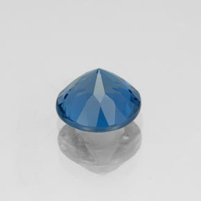 Topázio azul natural 1,93ct, corte redondo, VS