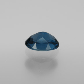 Topázio azul natural 2,00ct, corte oval, VVS