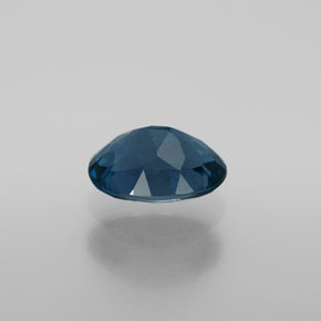 Topázio azul natural 2,28ct, corte oval, VS