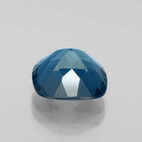 Topázio azul natural 3,33ct, almofada cortada, VS-SI