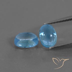 2.31ctw Natural Azul Suíço Topázio, oval, Transparente