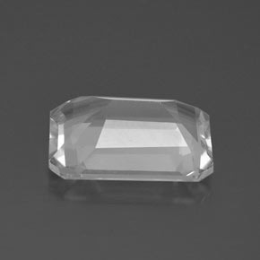 Topázio Branco Natural 7.34ct, Corte Esmeralda, VS
