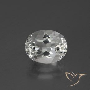 Topázio Branco Natural 3.38ct, oval, VVS-VS
