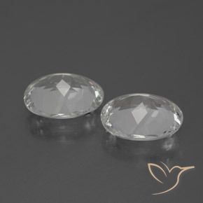 Pedras preciosas de Topázio Branco natural de 7.48 ct, oval, VVS-VS