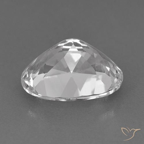 Topázio Branco Natural 4.30ct, oval, VVS-VS