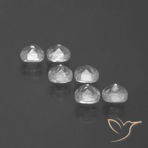 Pedras preciosas de Topázio Branco claro natural de 3.16 ct, Almofada, VVS-VS