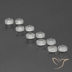 Pedras preciosas de Topázio Branco natural de 4.69 ct, Almofada, VVS-VS