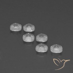 Pedras preciosas de Topázio Branco natural de 2.91 ct, Almofada, VVS-VS